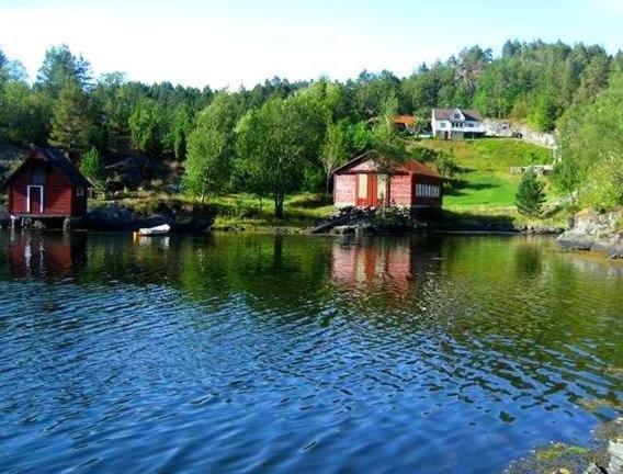 Holtarheim, Holidayhouse, Boat Included Eikefjord Exterior photo